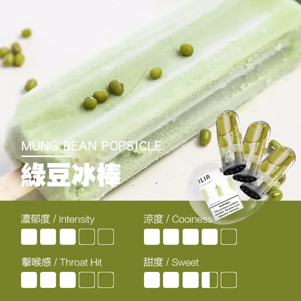 ILIA 哩亞一代糖果 綠豆