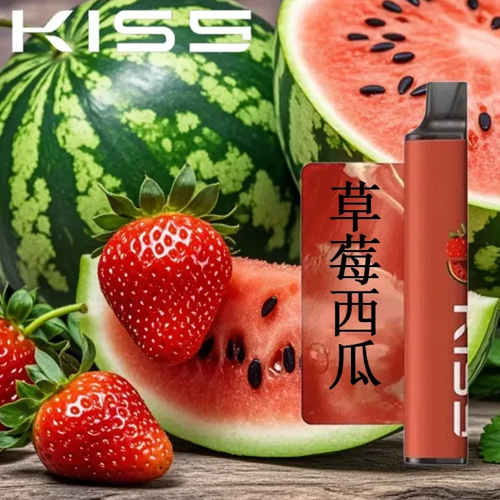 KIS5 6500口拋棄式電子菸 草莓西瓜