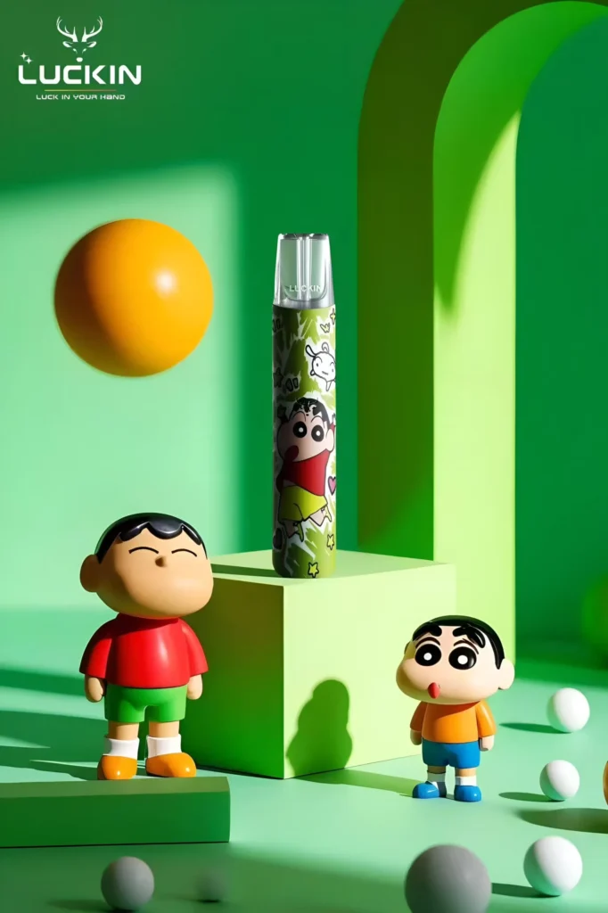 LUCKIN 一代煙機 蠟筆小新